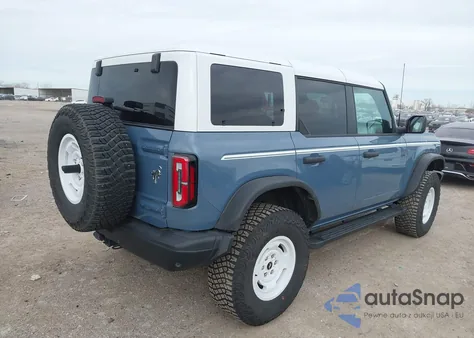 2024 Ford Bronco Heritage Edition z USA, uszkodzony, nr VIN 1FMDE4DH9RLA29272